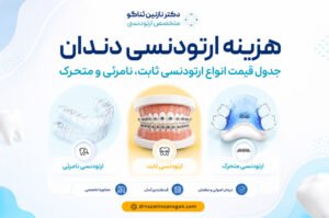 هزینه ارتودنسی دندان در سال